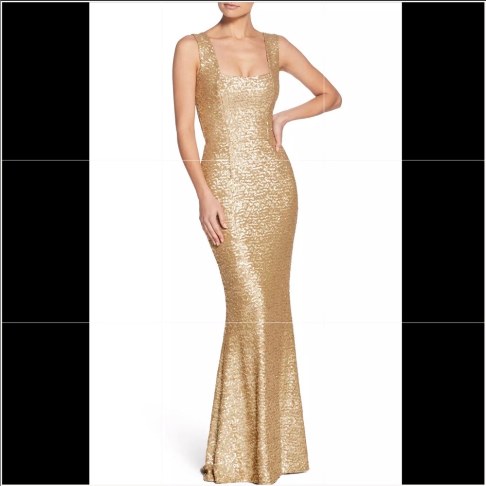 Dress the Population Long Dress